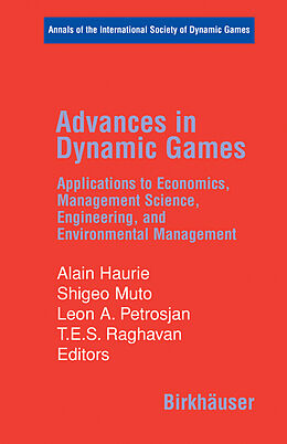 Livre Relié Advances in Dynamic Games de 