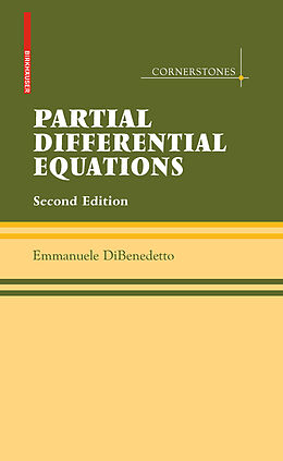 Livre Relié Partial Differential Equations de Emmanuele DiBenedetto