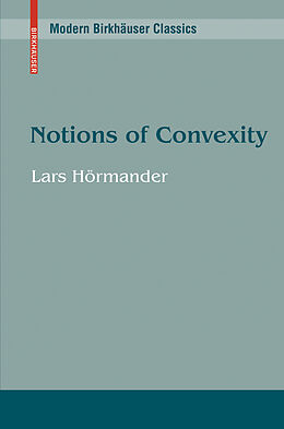 eBook (pdf) Notions of Convexity de Lars Hörmander