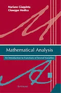 E-Book (pdf) Mathematical Analysis von Mariano Giaquinta, Giuseppe Modica