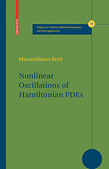 eBook (pdf) Nonlinear Oscillations of Hamiltonian PDEs de Massimiliano Berti