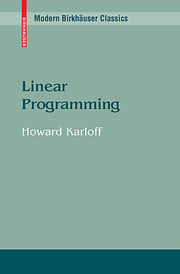 Kartonierter Einband Linear Programming von Howard Karloff