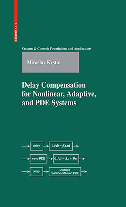 Livre Relié Delay Compensation for Nonlinear, Adaptive, and PDE Systems de Miroslav Krstic