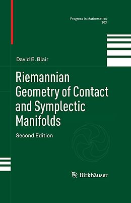 eBook (pdf) Riemannian Geometry of Contact and Symplectic Manifolds de David E. Blair