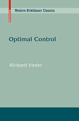 Kartonierter Einband Optimal Control von Richard Vinter