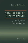 E-Book (pdf) A Handbook of Real Variables von Steven G. Krantz