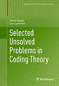 E-Book (pdf) Selected Unsolved Problems in Coding Theory von David Joyner, Jon-Lark Kim