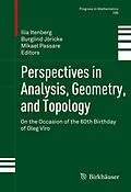 E-Book (pdf) Perspectives in Analysis, Geometry, and Topology von 