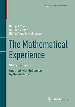eBook (pdf) The Mathematical Experience, Study Edition de Philip Davis, Reuben Hersh, Elena Anne Marchisotto