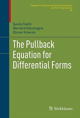 E-Book (pdf) The Pullback Equation for Differential Forms von Gyula Csató, Bernard Dacorogna, Olivier Kneuss