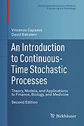 E-Book (pdf) An Introduction to Continuous-Time Stochastic Processes von Vincenzo Capasso, David Bakstein