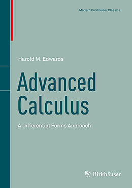 Kartonierter Einband Advanced Calculus von Harold M. Edwards