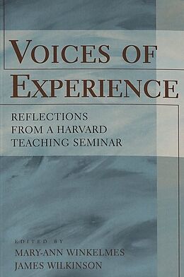 Kartonierter Einband Voices of Experience von 