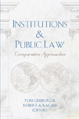 Couverture cartonnée Institutions &amp; Public Law de 