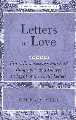 Livre Relié Letters of Love de Ephraim Meir