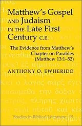 Fester Einband Matthew's Gospel and Judaism in the Late First Century C.E von Ewherido Anthony O.