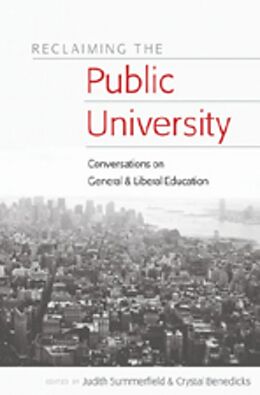 Kartonierter Einband Reclaiming the Public University von 