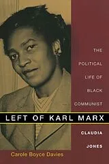 Kartonierter Einband Left of Karl Marx von Carole Boyce Davies