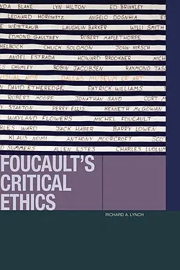 E-Book (pdf) Foucault's Critical Ethics von Richard A. Lynch