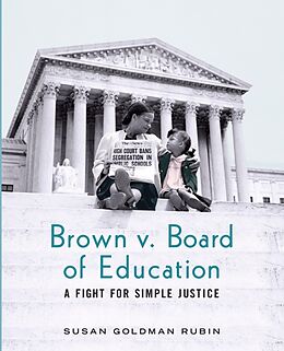 Couverture cartonnée Brown v. Board of Education de Susan Goldman Rubin