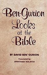 eBook (epub) BEN-GURION LOOKS AT THE BIBLE de David Ben-Gurion