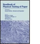 Livre Relié Handbook of Physical Testing of Paper de 