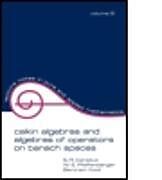 Kartonierter Einband Calkin Algebras and Algebras of Operators on Banach Spaces von S R Caradus, W E Pfaffenberger, Bertram Tood