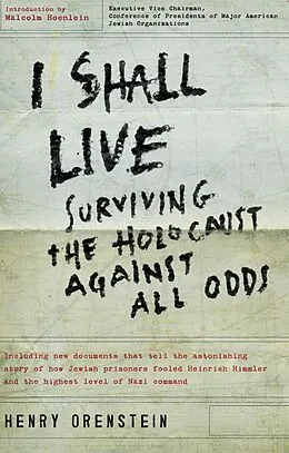 E-Book (epub) I Shall Live von Henry Orenstein