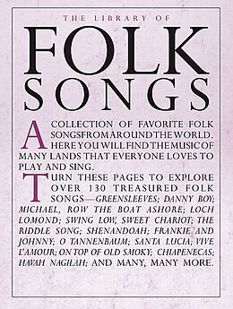  Notenblätter The Library of Folk Songs