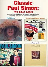  Notenblätter Classic Paul SimonThe Solo Years