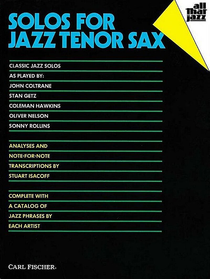 Solos for jazz tenor saxophone