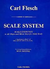 Carl Flesch Notenblätter Scale System scale exercises in