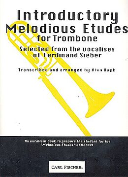 Alan Raph Notenblätter Introductory melodious Etudes for