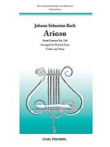 Johann Sebastian Bach Notenblätter Arioso from cantata no.156