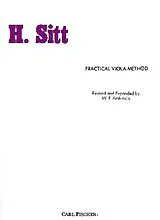Hans Sitt Notenblätter Practical Viola Method