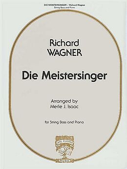 Richard Wagner Notenblätter Die Meistersinger for string bass