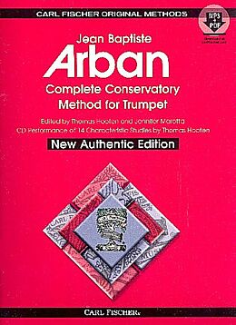 Jean Baptiste Arban Notenblätter Complete Conservatory Method (+MP3+PDF)