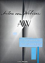 Anton von Webern Notenblätter Im Sommerwind