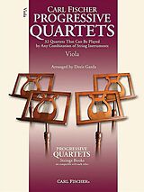  Notenblätter Progressive Quartets for 4 violas