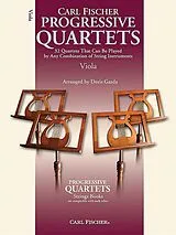  Notenblätter Progressive Quartets for 4 violas