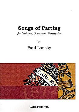 Paul Lansky Notenblätter Songs of Parting