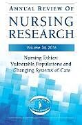 Couverture cartonnée Annual Review of Nursing Research de Susanne W. Gibbons