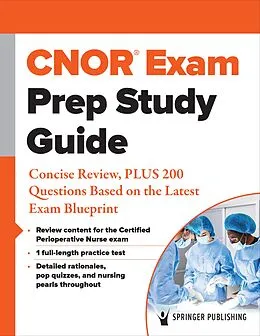 E-Book (epub) CNOR® Exam Prep Study Guide von Springer Publishing Company