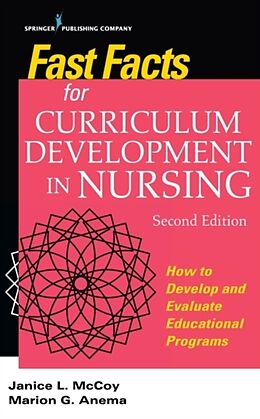 Couverture cartonnée Fast Facts for Curriculum Development In Nursing de Janice L McCoy