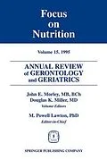 E-Book (pdf) Annual Review of Gerontology and Geriatrics, Volume 15, 1995 von 