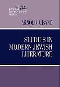 Studies in Modern Jewish Literature