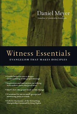 Kartonierter Einband Witness Essentials von Daniel Meyer