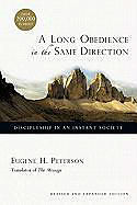Couverture cartonnée A Long Obedience in the Same Direction de Eugene H. Peterson