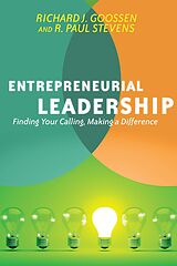 eBook (epub) Entrepreneurial Leadership de Richard J. Goossen