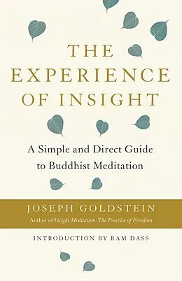 E-Book (epub) The Experience of Insight von Joseph Goldstein